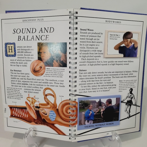 Discovery Bodyworks Interactive Human Body Book NW - Picture 6 of 11